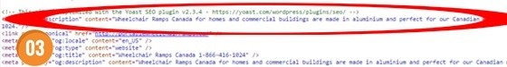 Importance de la balise meta description pour etre sur la premiere page Google