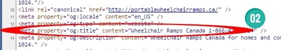 titre de la page web