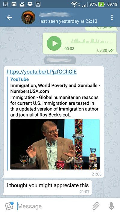 Telegram - Application de messagerie sécurisée
